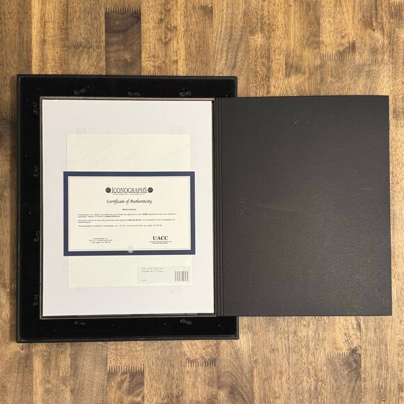 Mel B Spice Girls Melanie Brown Autographed Framed Photo 14x17 COA Iconographs - Picture 4 of 7